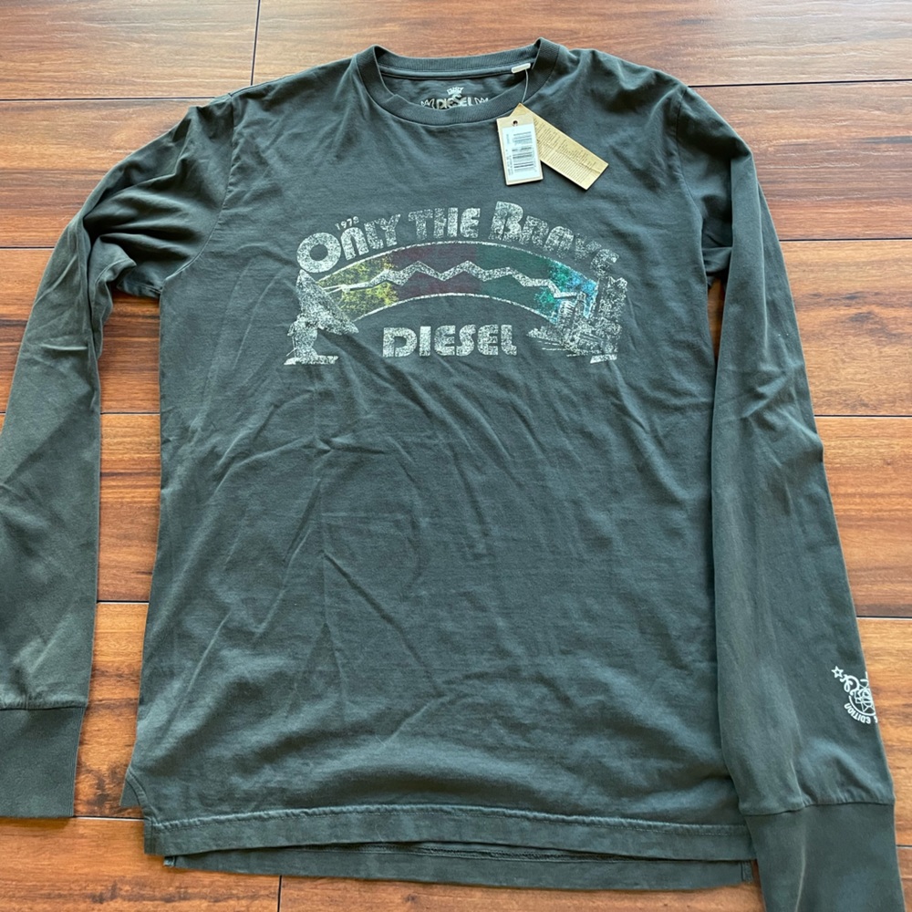 Brand new with tags vintage Diesel gray RARE LARGE